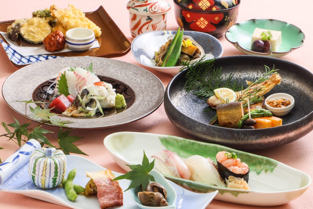 ~活魚懐石料理~北九州の地元の活魚を中心とした季節のお料理を5,000円(税込)からご用意いたします